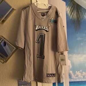 NFL Jalen Hurts Super Bowl Jersey Youth Large brand new